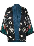 Rianna + Nina Short Printed Reversible Kimono - Multicolour