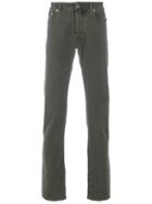 Jacob Cohen - Comfort Denim Jeans - Men - Cotton/polyester/spandex/elastane - 35, Green, Cotton/polyester/spandex/elastane