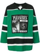 Pleasures Digital Printed Rugby Sweatshirt - Green