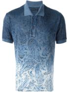 Etro Ombre Printed Polo Shirt