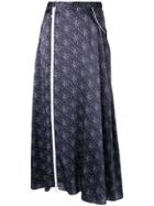Marine Serre S02fw18navy / White Moon - Blue