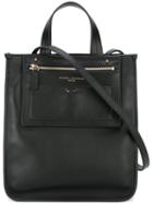 Anthony Vaccarello Square Tote, Women's, Black