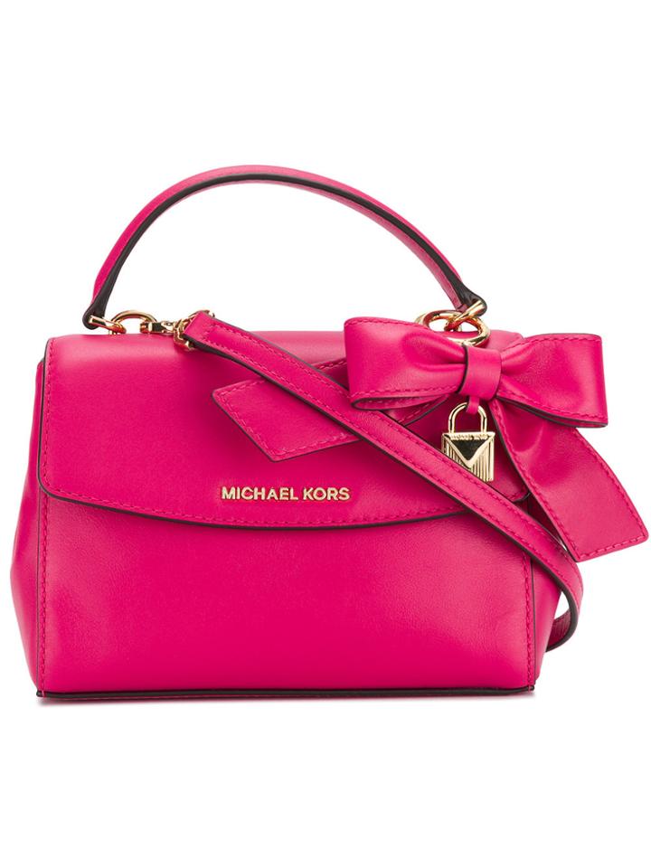 Michael Michael Kors Jet Set Travel Extra Small Crossbody Bag - Pink &
