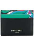 Emilio Pucci Printed Cardholder - Black