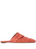 Rick Owens Hotel Draped Slippers - Neutrals