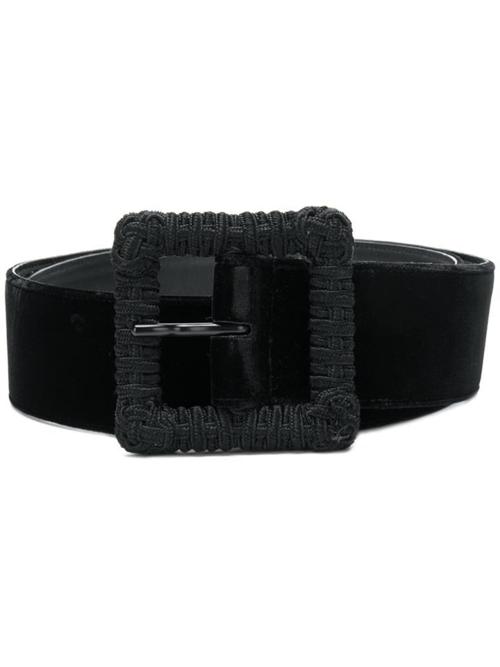 Saint Laurent Corset Belt - Black
