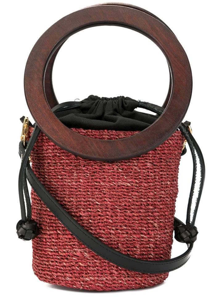 Aranáz Inis Mini Bucket Bag - Red