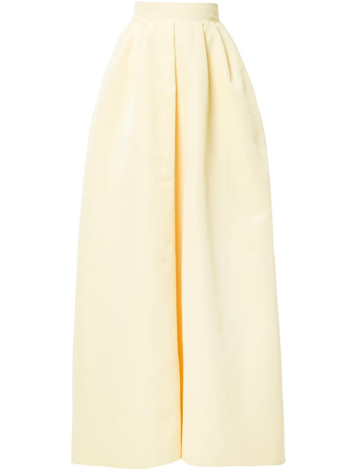 Rochas Full Maxi Skirt - Yellow & Orange