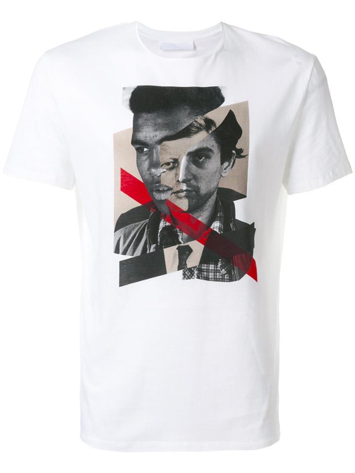Neil Barrett Ali De Niro Print T-shirt - White