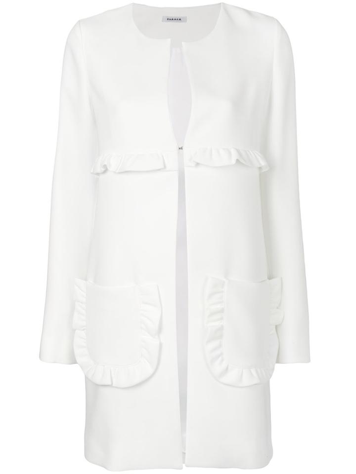 P.a.r.o.s.h. Polo Coat - White