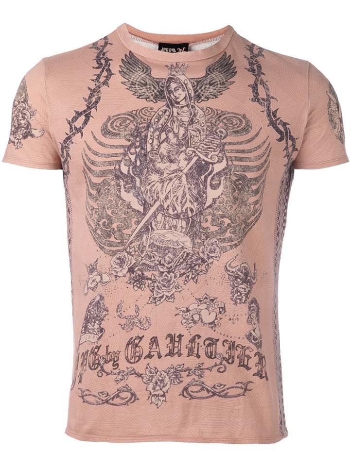 Jean Paul Gaultier Vintage Religious Icon Print Top