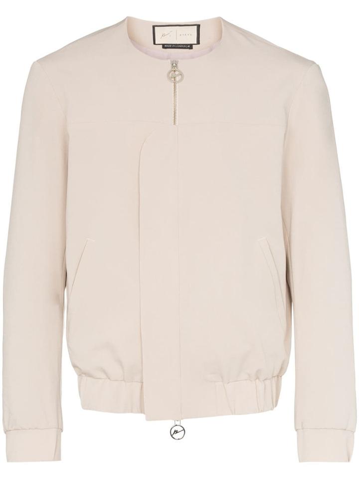 Prévu Signature Bomber Jacket - Neutrals