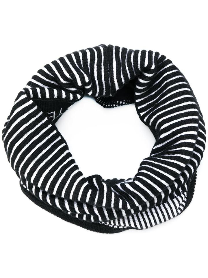 Adidas By Stella Mccartney Logo Knitted Neck Warmer - Black