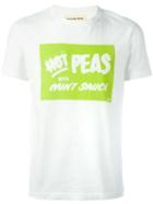 Universal Works Hot Peas Print T-shirt, Men's, Size: Medium, Nude/neutrals, Cotton
