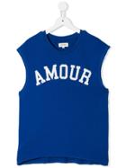 Zadig & Voltaire Kids Teen Amour Tank Top - Blue