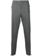 Moncler Grenoble Front Seam Track Pants - Grey