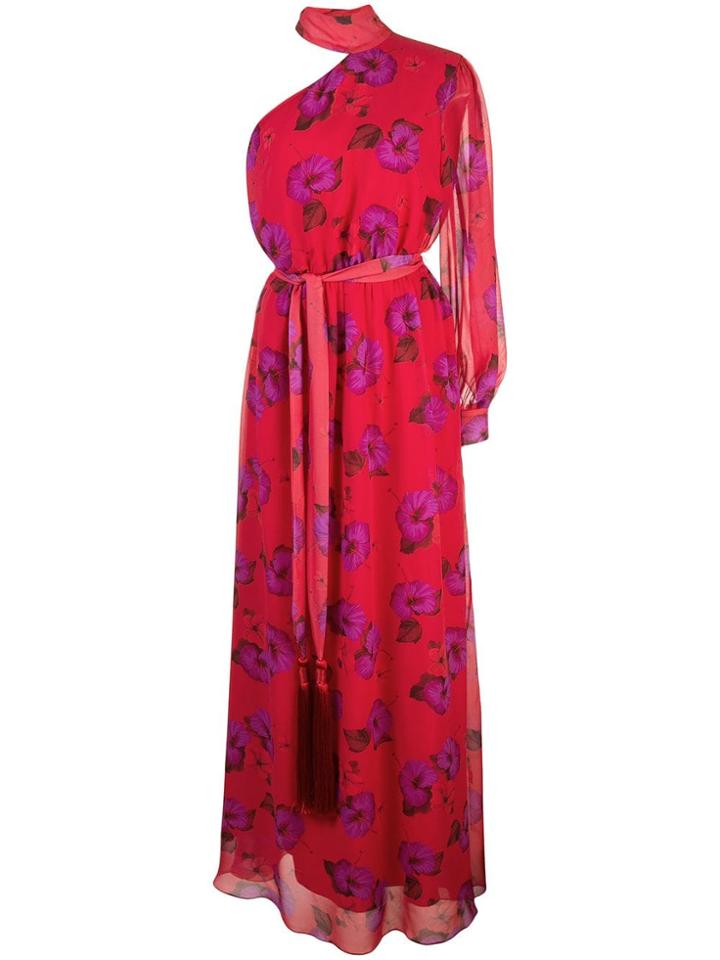 Borgo De Nor Asymmetrical Dress - Red