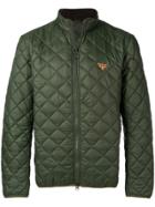 Barbour Zipped Quilted Jacket - Green