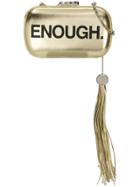 Corto Moltedo Susan Tassel Detail Clutch - Gold
