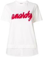 Moncler Slogan Short-sleeve T-shirt - White