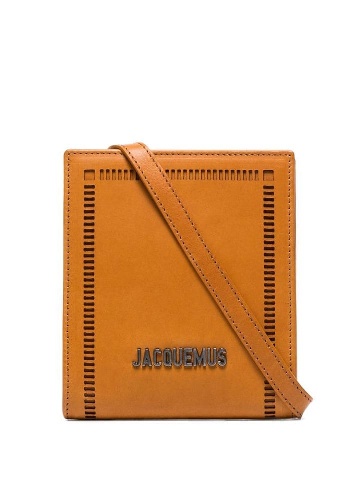 Jacquemus Le Gadjo Leather Shoulder Bag - Brown