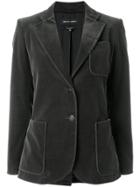 Vanessa Seward Ariel Velvet Blazer - Grey