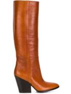 A.f.vandevorst 152x3643 Boots, Women's, Size: 37, Brown, Calf Leather/leather