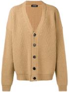 Raf Simons V-neck Cardigan - Neutrals