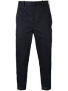 Neil Barrett - Cropped Trousers - Men - Cotton/spandex/elastane - 52, Blue, Cotton/spandex/elastane