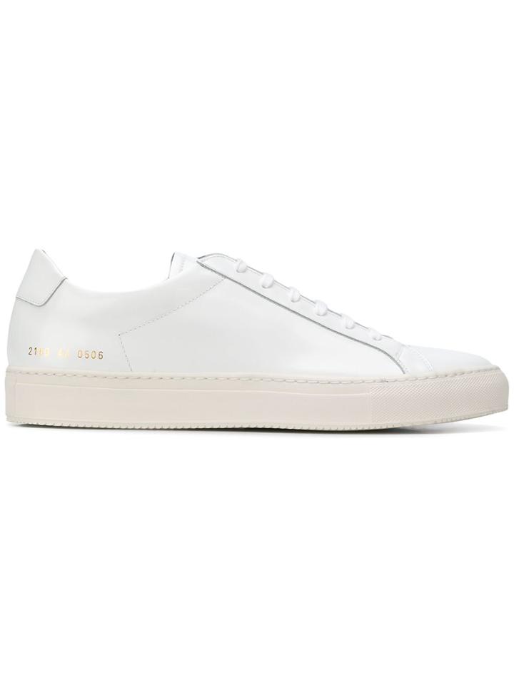 Common Projects Common Projects 2160 0506 White Leather/leather/rubber