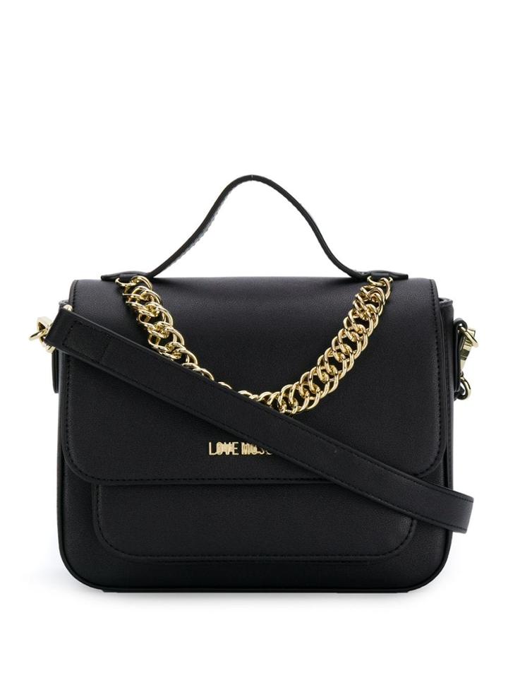 Love Moschino Chain Detail Tote - Black