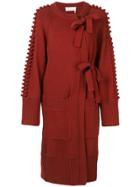 Chloé Asymmetric Cardi-coat - Red