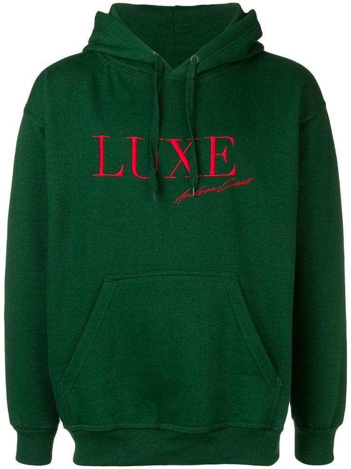 Andrea Crews Luxe Hoodie - Green