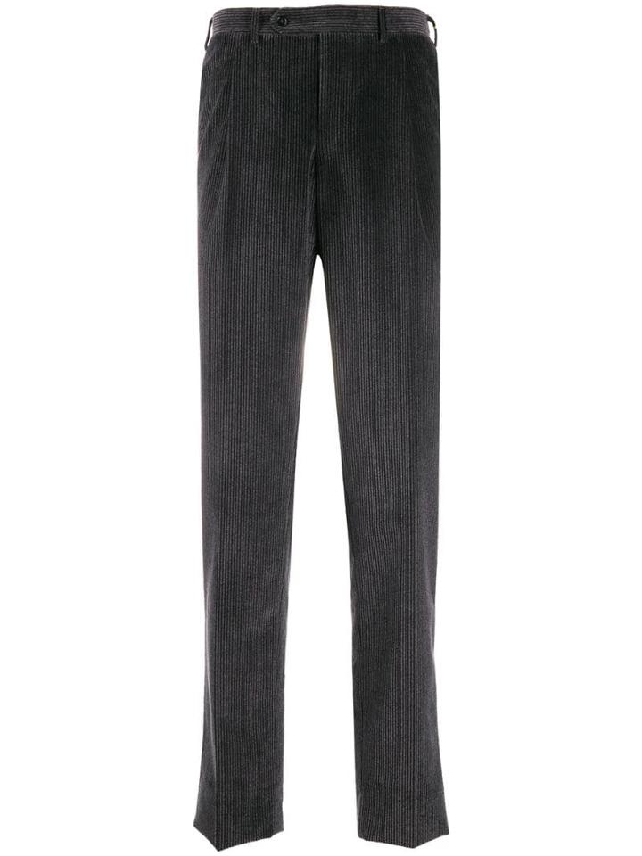 Canali Cotton Corduroy Chinos - Grey