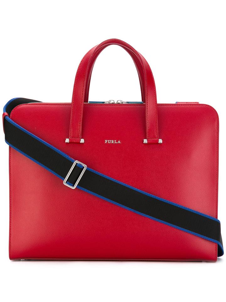 Furla - Shoulder Bag - Men - Leather - One Size, Red, Leather
