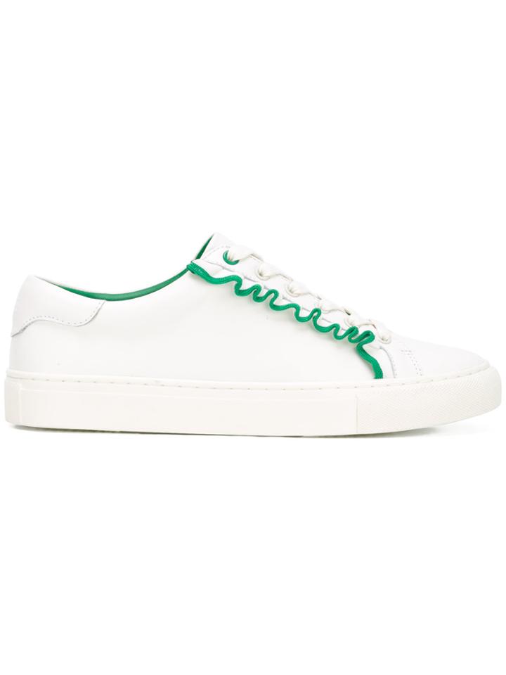 Tory Burch Ruffle Sneakers - White