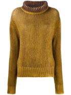 Aragona Rollneck Cashmere Sweater - Yellow