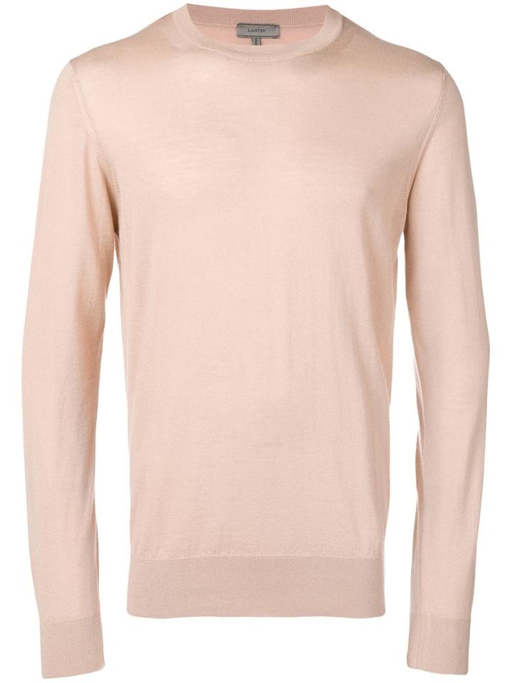 Lanvin Crew Neck Sweater - Neutrals