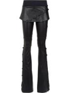 Andrea Bogosian Buttoned Trousers - Black