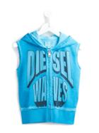 Diesel Kids 'salix' Sleeveless Hoodie