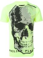 Philipp Plein Pilot T-shirt, Men's, Size: S, Green, Polyester