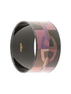 Hermès Pre-owned Enamel Cloisonne Ware Bangle - Black