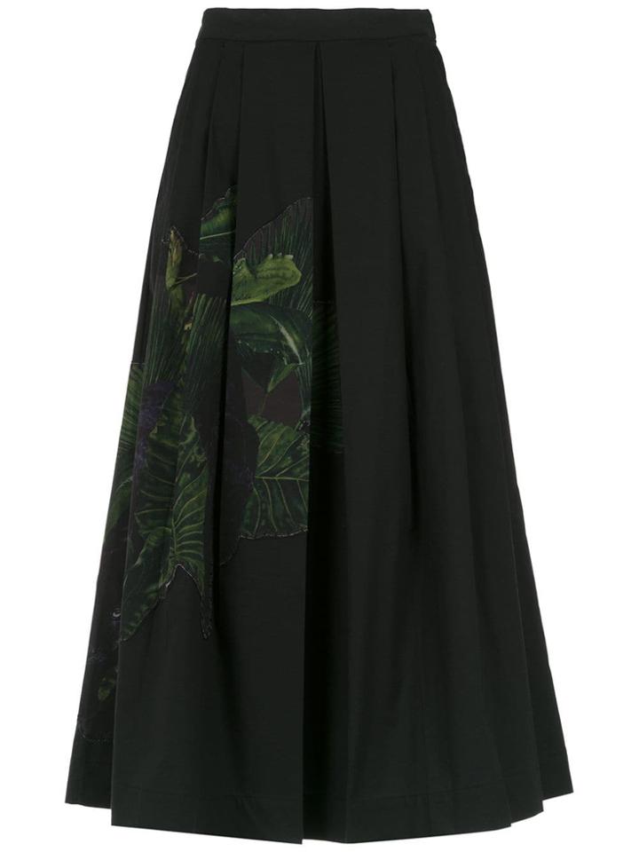 Isolda Rio Flared Skirt - Black