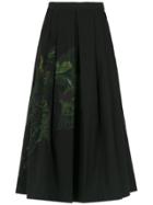 Isolda Rio Flared Skirt - Black