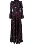 Navro Water Unicorn Maxi Dress - Black
