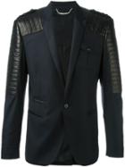 Philipp Plein 'the Drifter' Blazer, Men's, Size: 52, Black, Viscose/wool