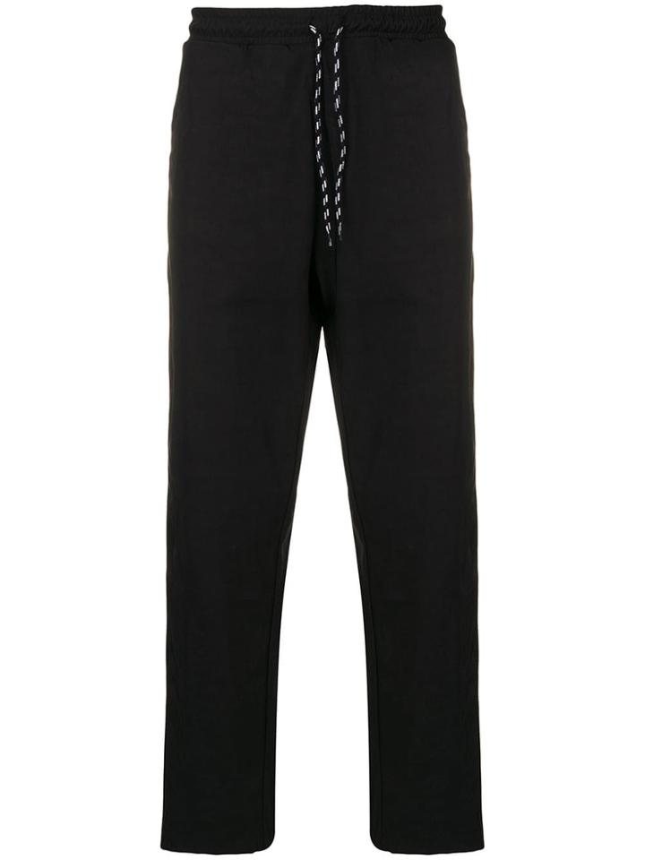 Andrea Crews Casual Track Trousers - Black