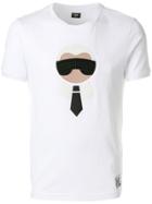 Fendi Karl Motif T-shirt - White