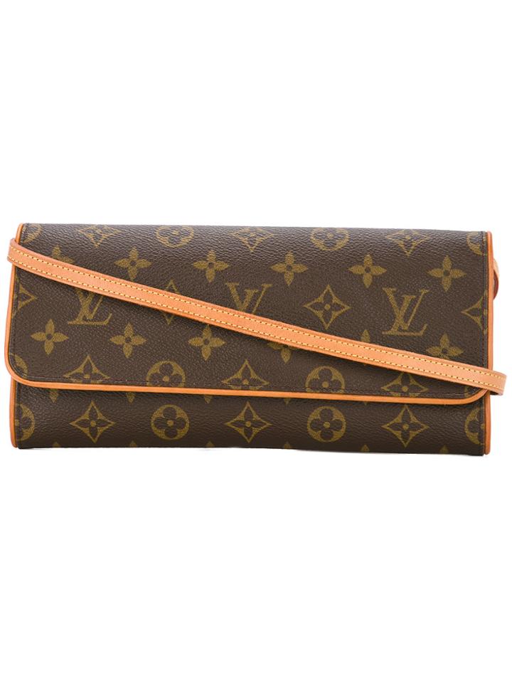 Louis Vuitton Vintage Twin Pm Shoulder Bag - Brown