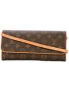 Louis Vuitton Vintage Twin Pm Shoulder Bag - Brown